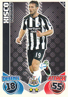 Xisco Newcastle United 2010/11 Topps Match Attax #234